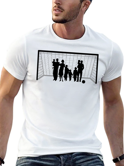 Family Goal T-Shirt - Black Cotton Tee