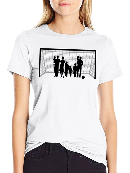 Family Goal T-Shirt - Black Cotton Tee