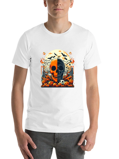 Halloween Soccer Skull T-Shirt