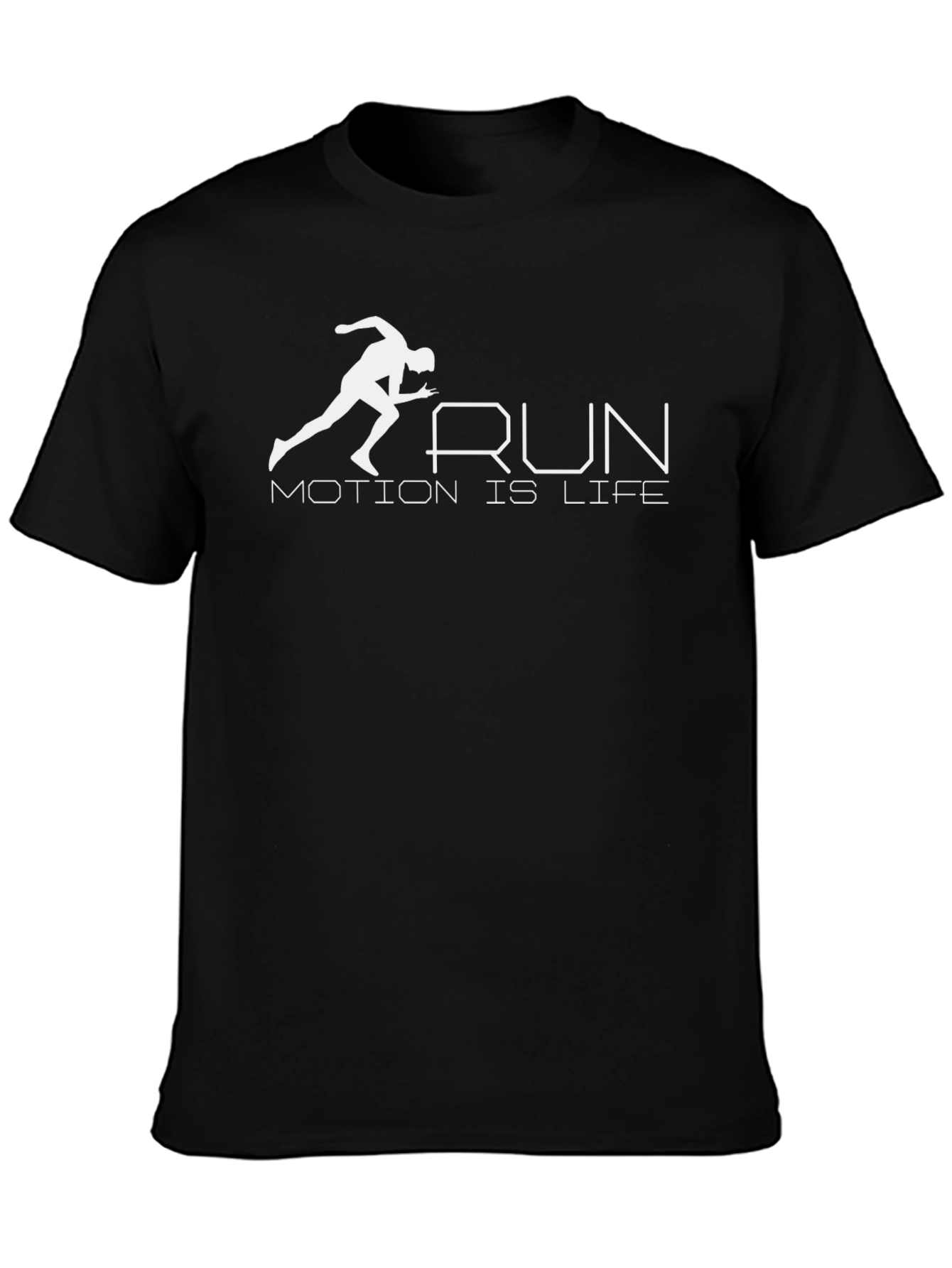 Motion is Life Black T-Shirt