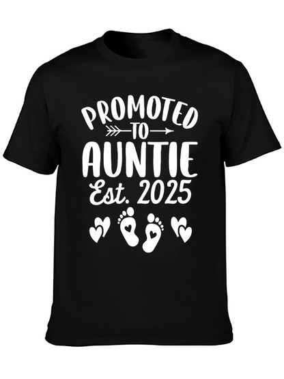 Promoted to Auntie Est. 2025 T-Shirt
