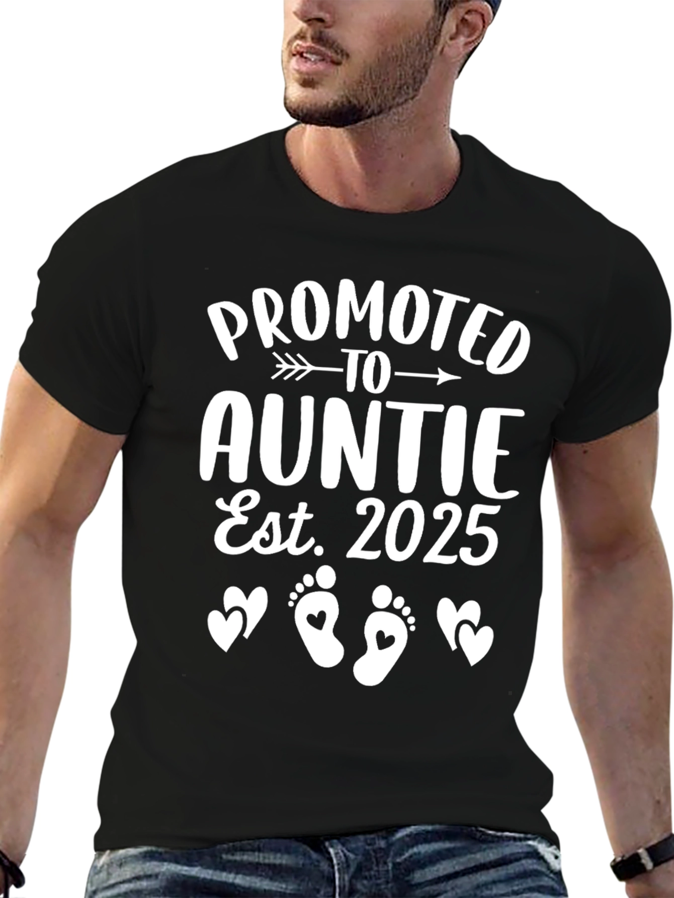 Promoted to Auntie Est. 2025 T-Shirt
