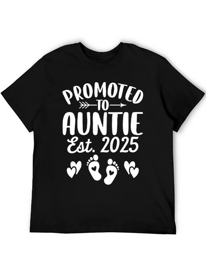 Promoted to Auntie Est. 2025 T-Shirt