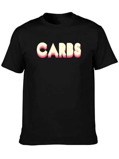 Carbs Graphic Tee - Retro Style Black T-Shirt