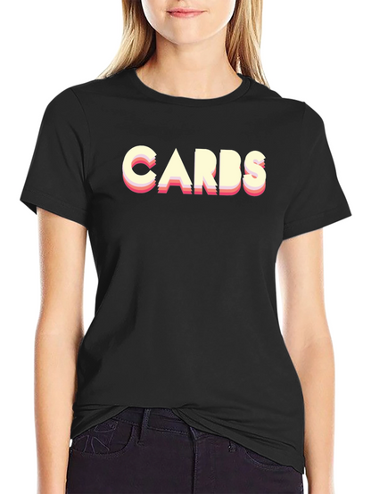 Carbs Graphic Tee - Retro Style Black T-Shirt