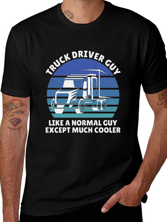 Truck Driver Guy T-Shirt