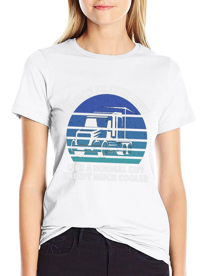 Truck Driver Guy T-Shirt