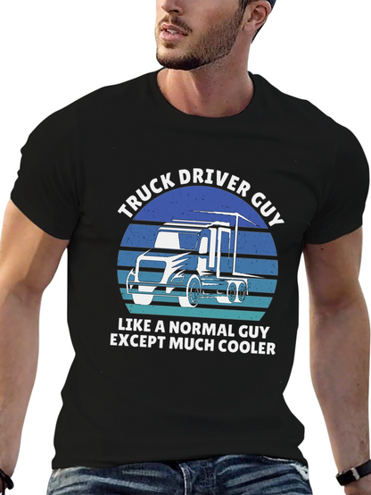 Truck Driver Guy T-Shirt