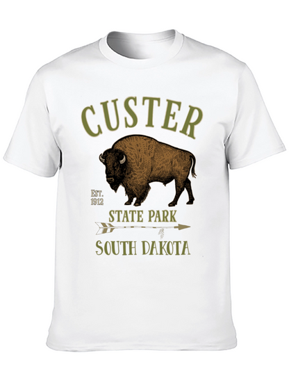 Custer State Park T-Shirt - Bison Design