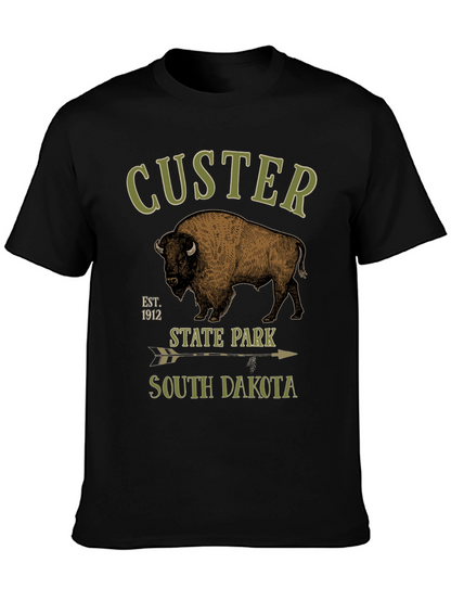 Custer State Park T-Shirt - Bison Design