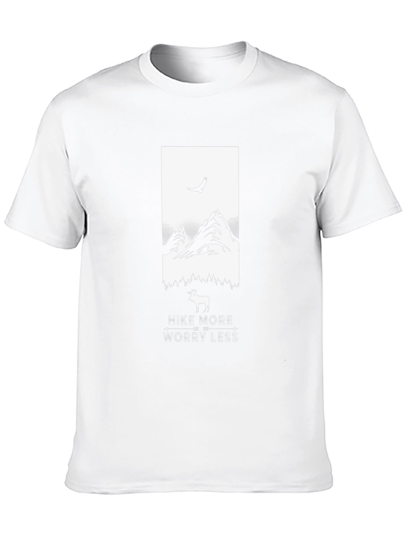 Hike More Worry Less Graphic Tee