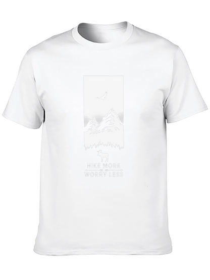 Hike More Worry Less Graphic Tee