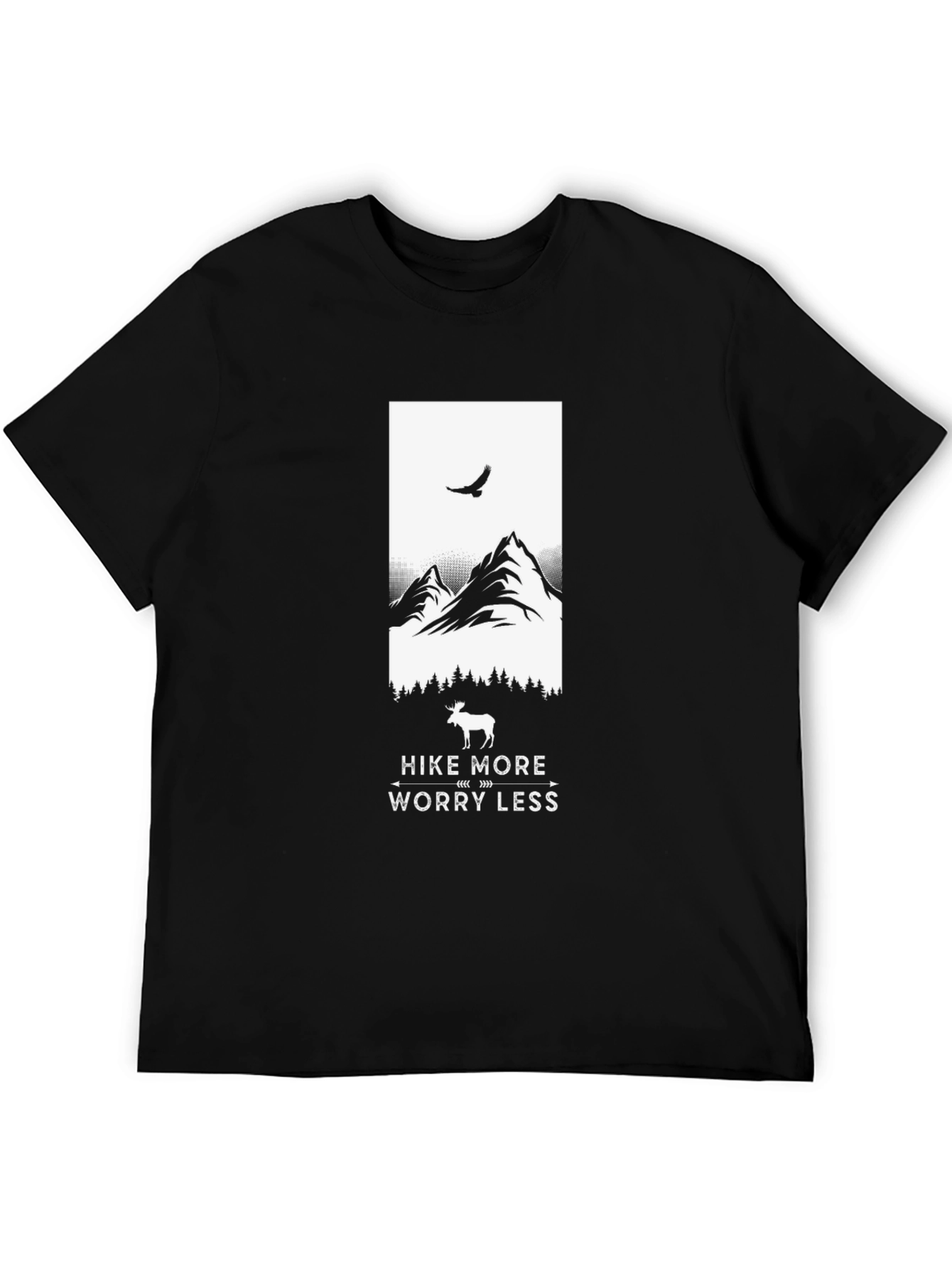 Hike More Worry Less Graphic Tee