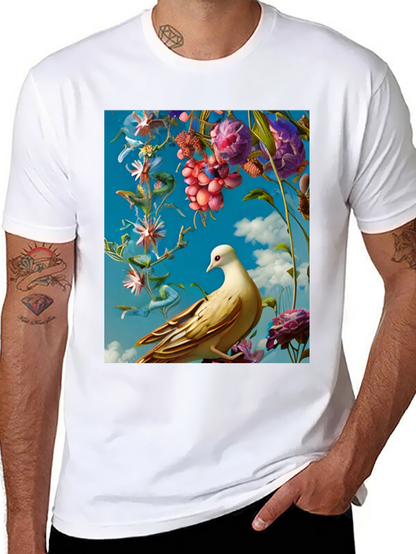 Floral Bird T-Shirt