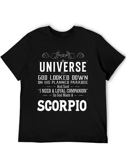 Universe God Made Scorpio T-Shirt