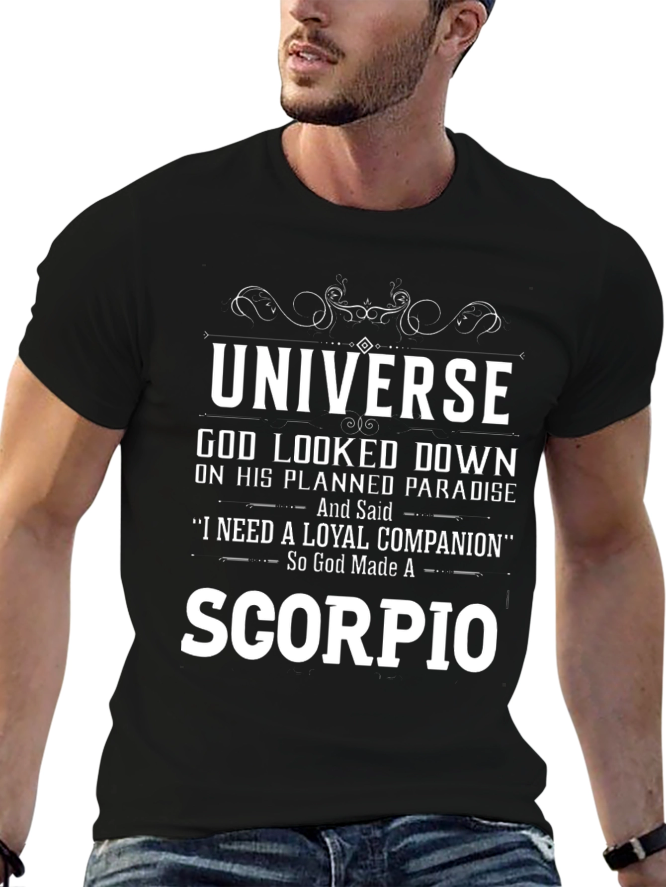 Universe God Made Scorpio T-Shirt