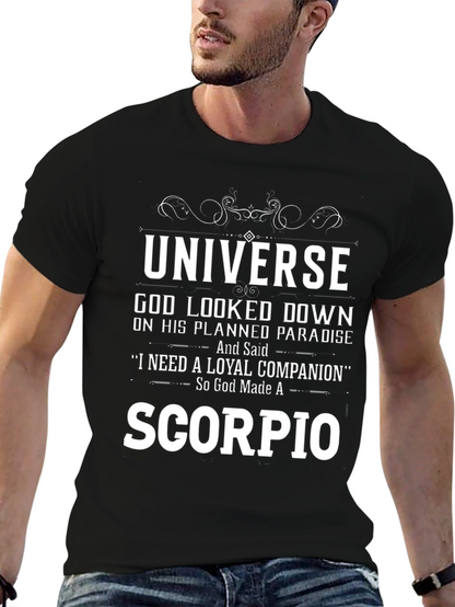 Universe God Made Scorpio T-Shirt