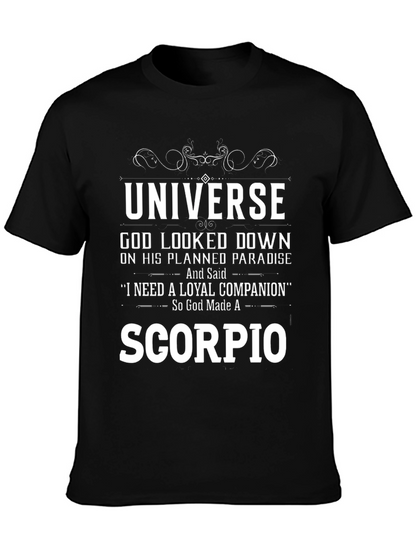 Universe God Made Scorpio T-Shirt