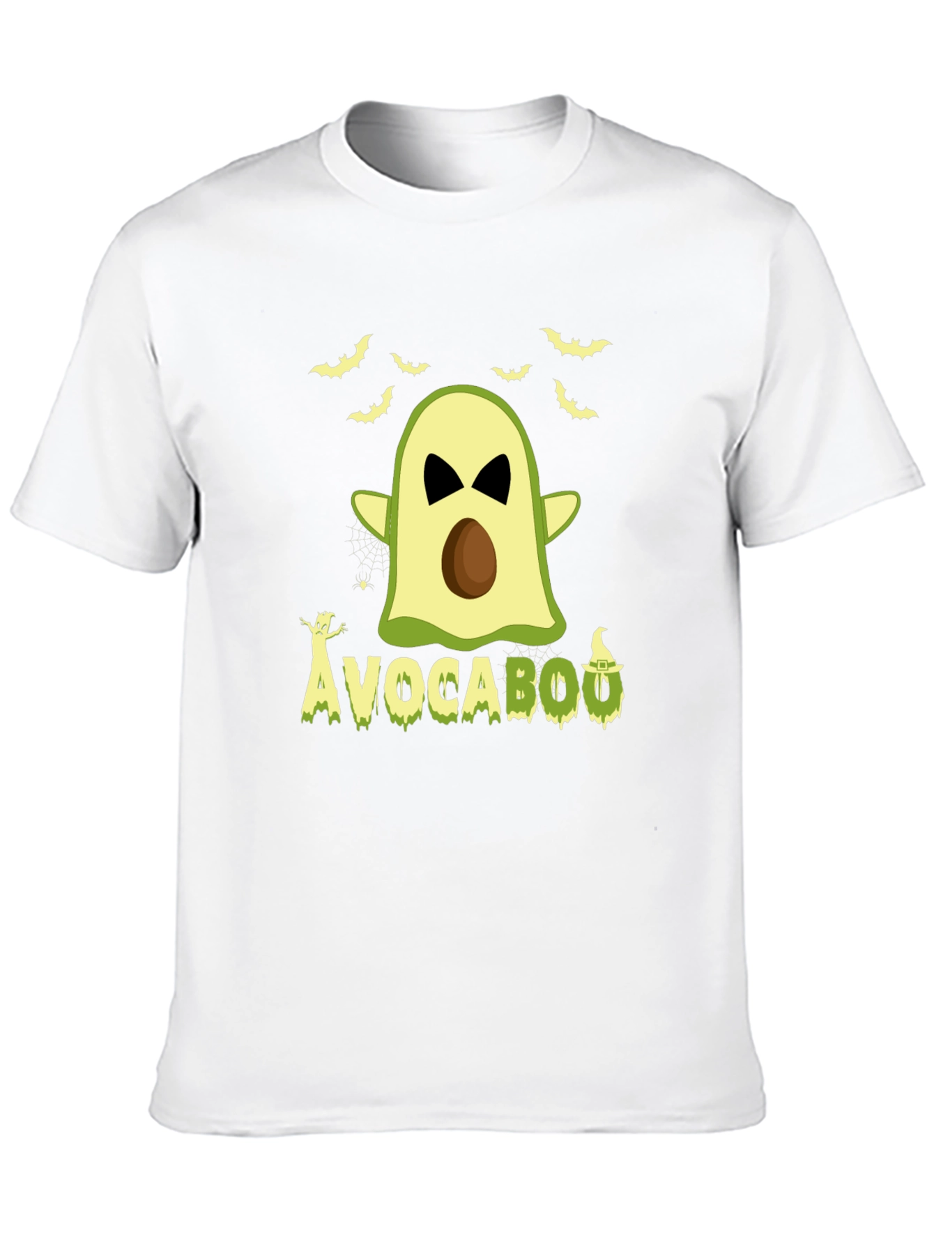 Avocabooo Halloween T-Shirt - Funny Avocado Ghost Tee