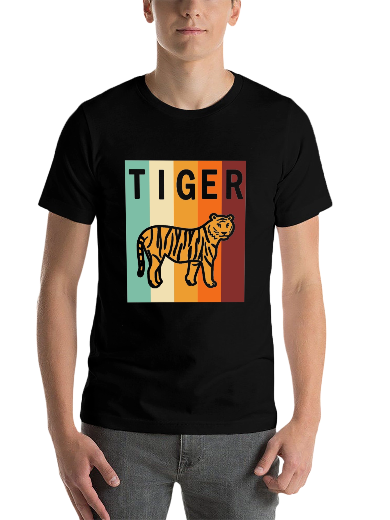 Retro Tiger Graphic Tee