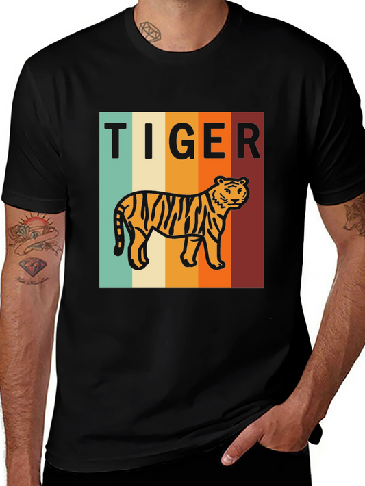 Retro Tiger Graphic Tee