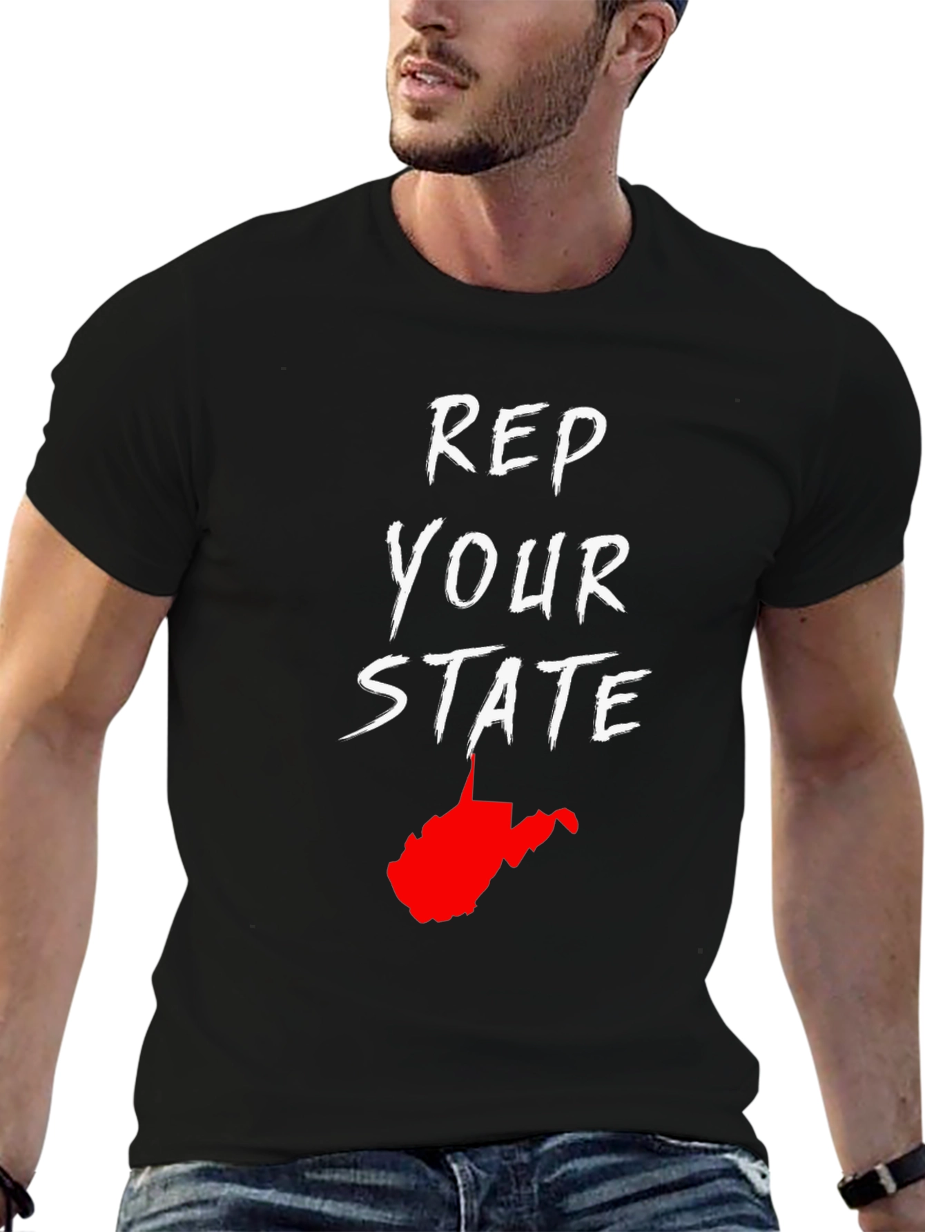 Rep Your State T-Shirt West Virginia WV Pride