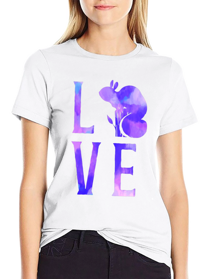 Watercolor Squirrel Love T-Shirt