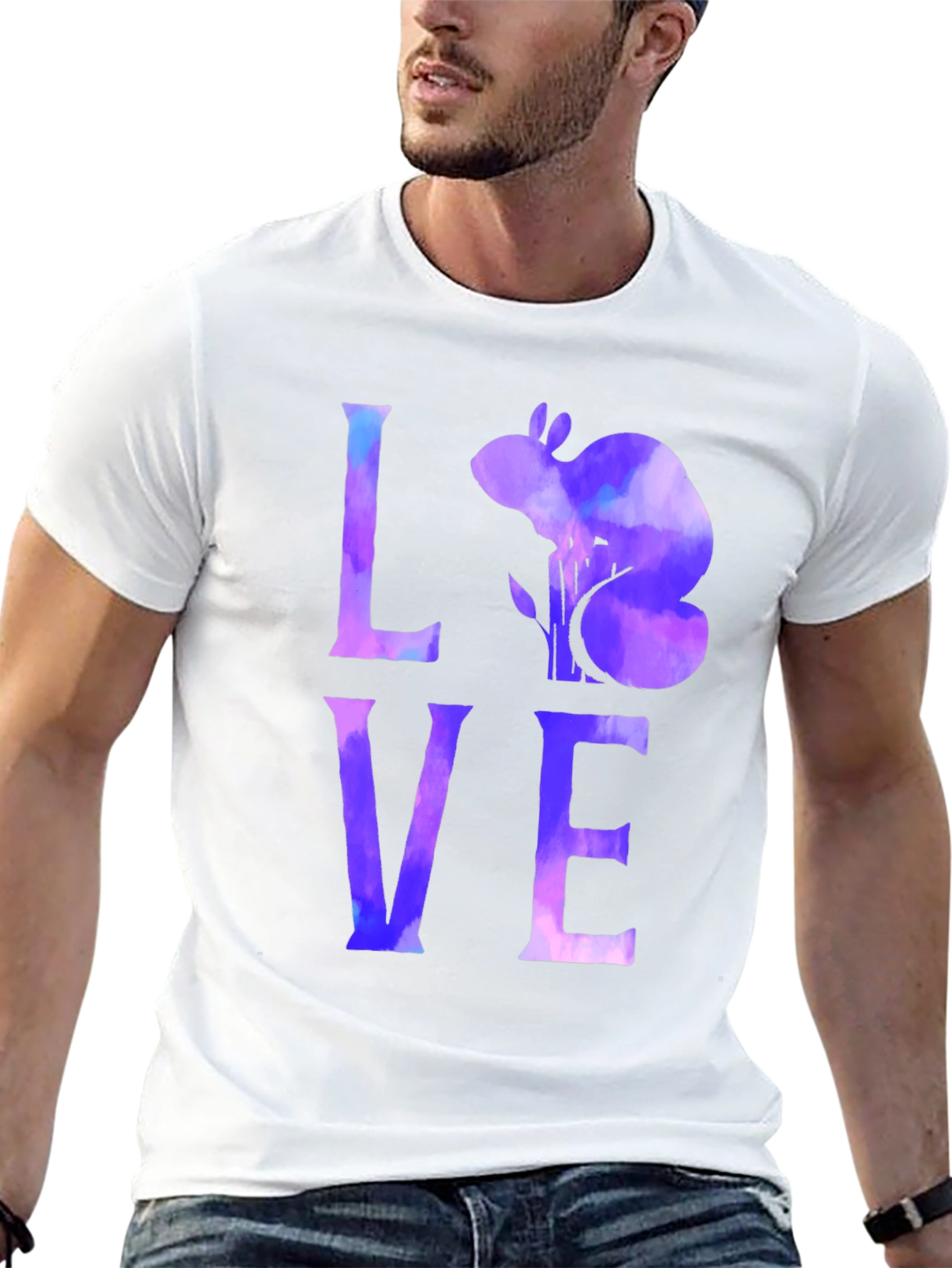 Watercolor Squirrel Love T-Shirt