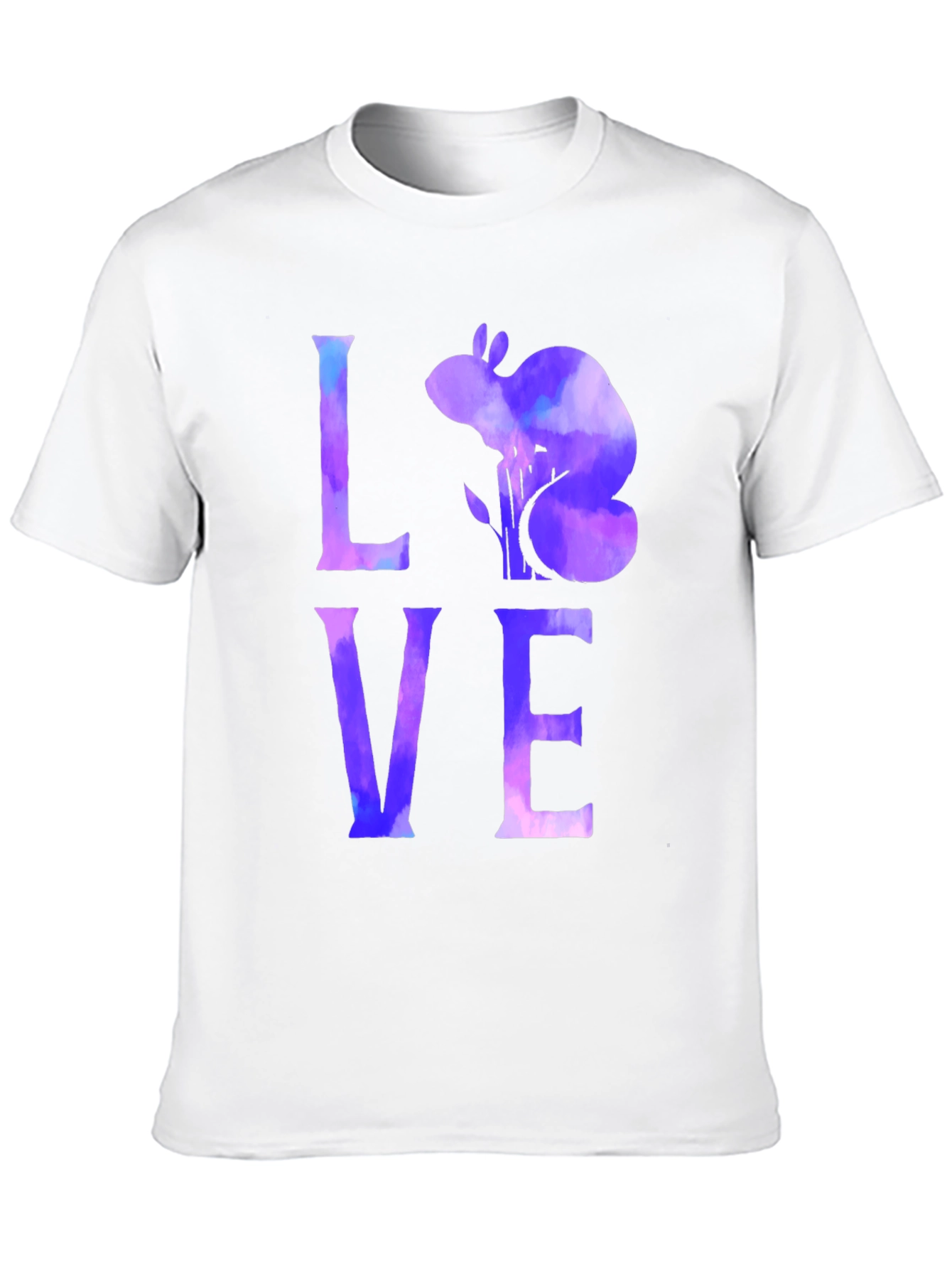 Watercolor Squirrel Love T-Shirt