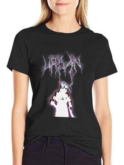 Urban Graphic Print Tee - Black