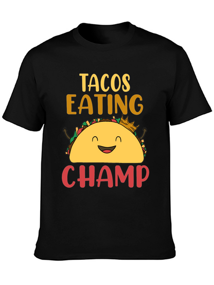 Tacos Eating Champ Graphic Tee
