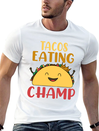 Tacos Eating Champ Graphic Tee