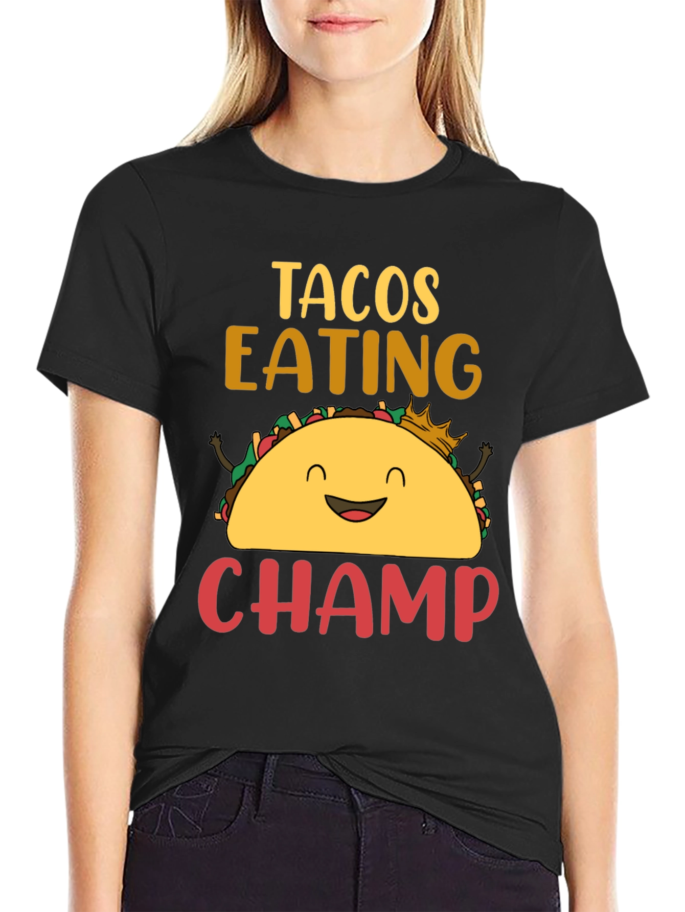 Tacos Eating Champ Graphic Tee