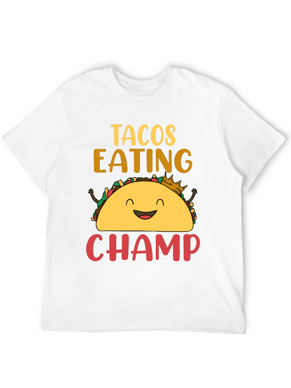 Tacos Eating Champ Graphic Tee