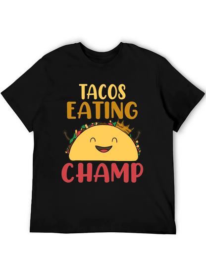 Tacos Eating Champ Graphic Tee