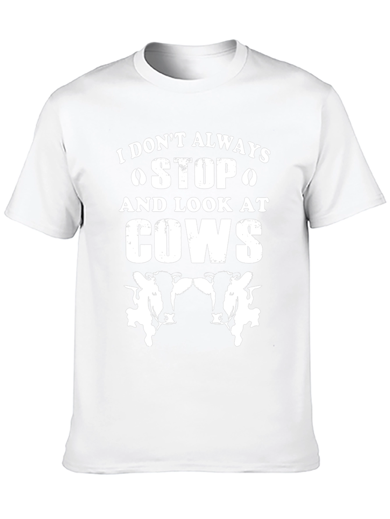 Funny Cow Lover Graphic T-Shirt - Black