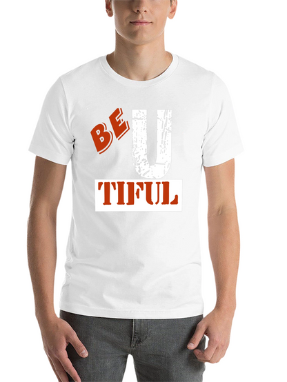 Be-U-Tiful Graphic Tee - Black Cotton T-Shirt