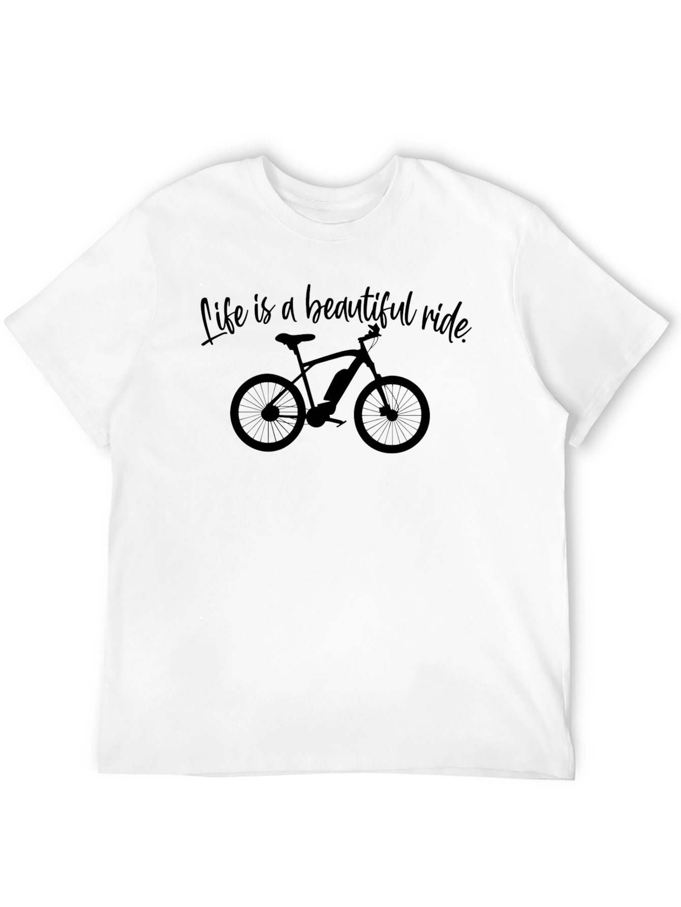Life is a Beautiful Ride Bicycle T-Shirt
