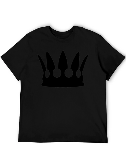 Crown Graphic Tee - Black