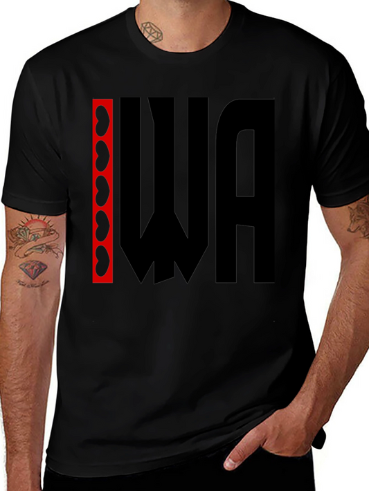 Kidney WA Graphic Tee - Black Cotton T-Shirt