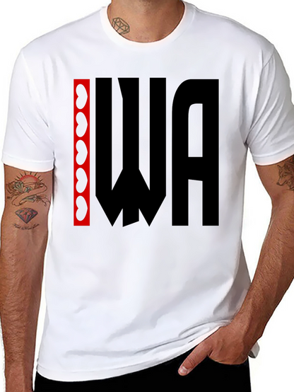 Kidney WA Graphic Tee - Black Cotton T-Shirt