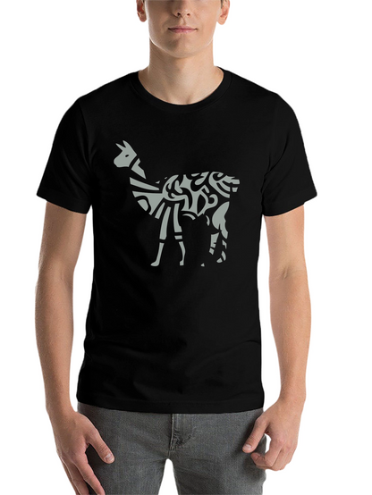 Tribal Llama Graphic Tee - Unique Mens T-Shirt
