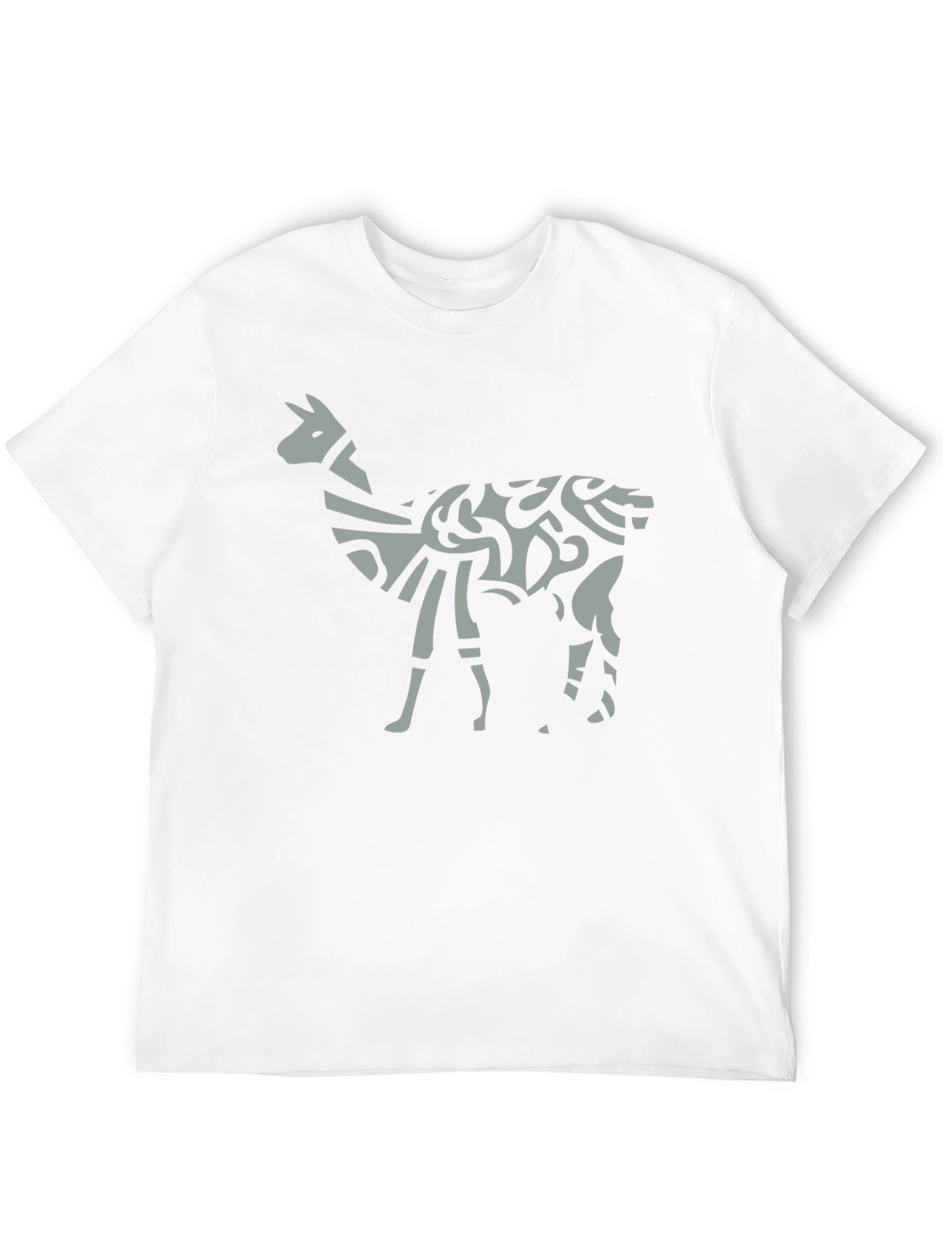 Tribal Llama Graphic Tee - Unique Mens T-Shirt