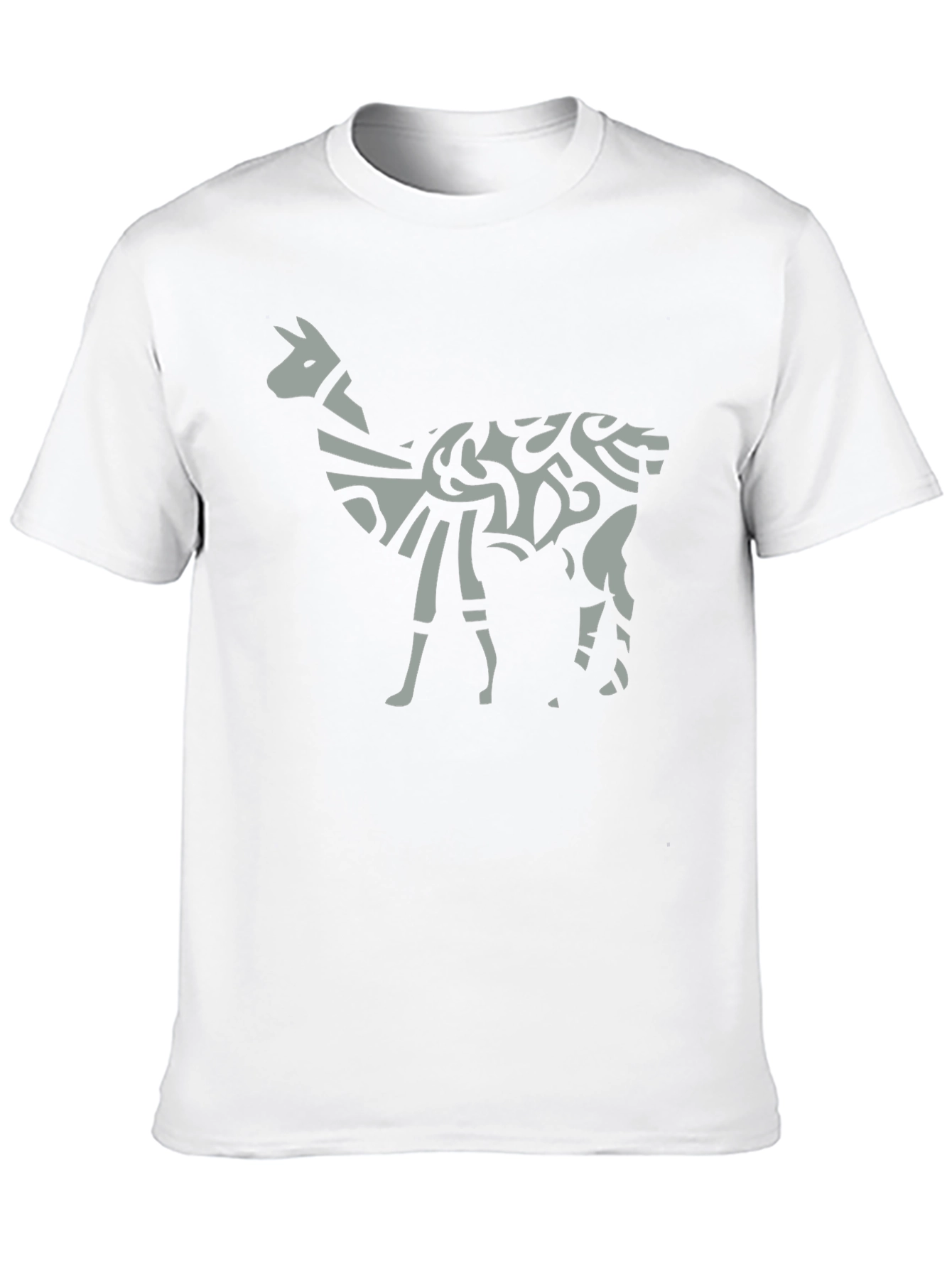 Tribal Llama Graphic Tee - Unique Mens T-Shirt