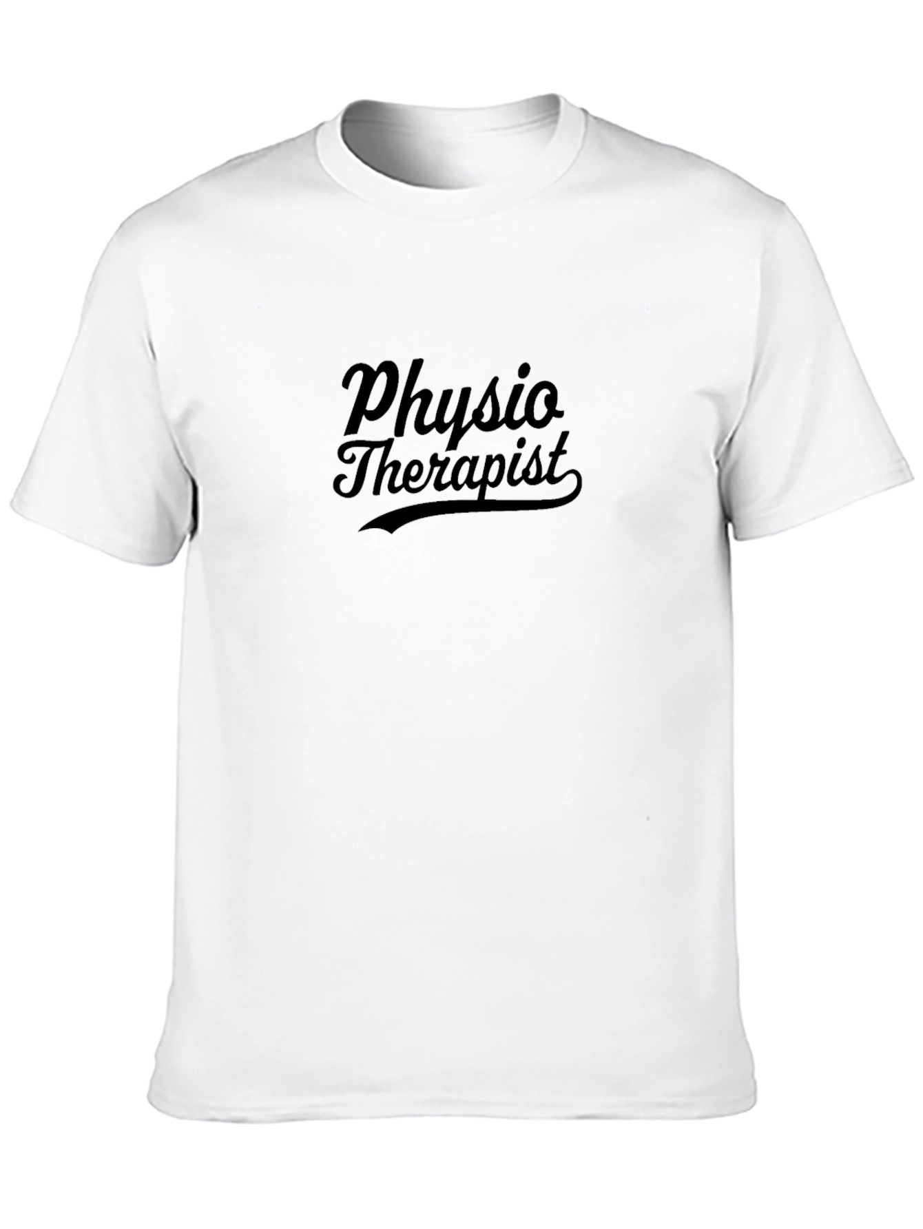 Physio Therapist Graphic T-Shirt - Black