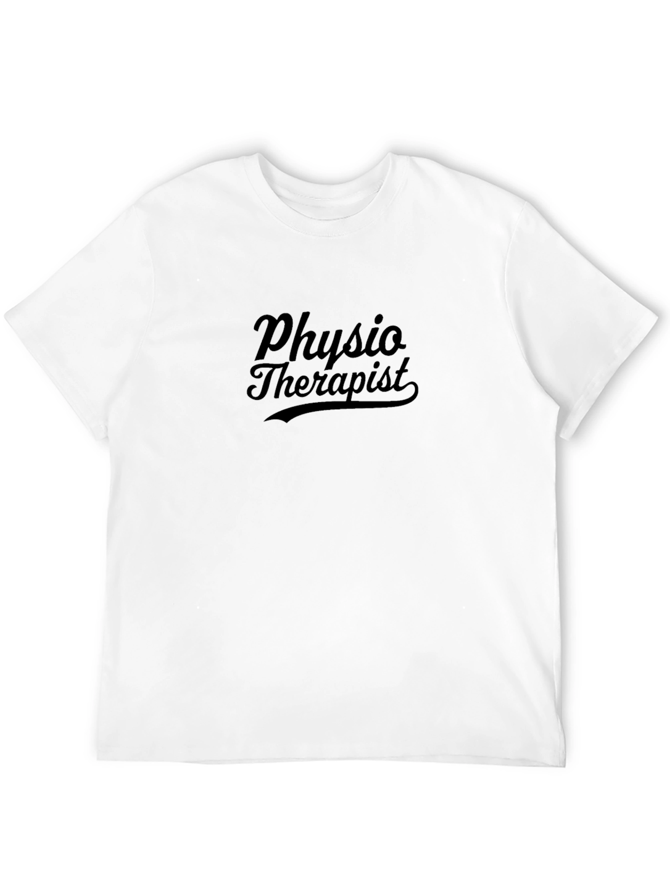 Physio Therapist Graphic T-Shirt - Black