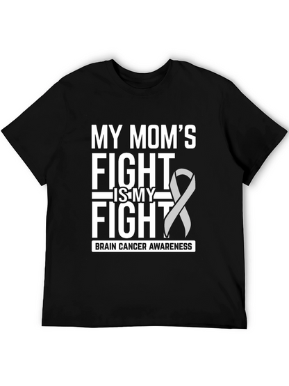 Brain Cancer Awareness T-Shirt - Moms Fight