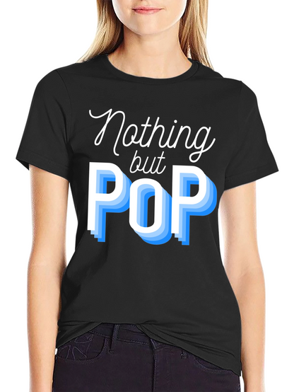 Nothing But Pop Mens Black T-Shirt