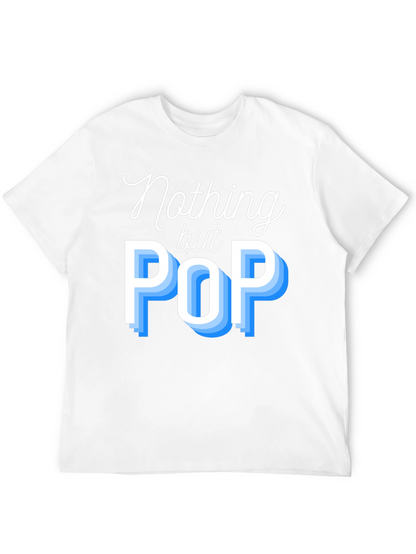 Nothing But Pop Mens Black T-Shirt