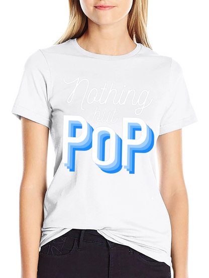 Nothing But Pop Mens Black T-Shirt